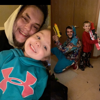 Daddy and his pride and joys!!